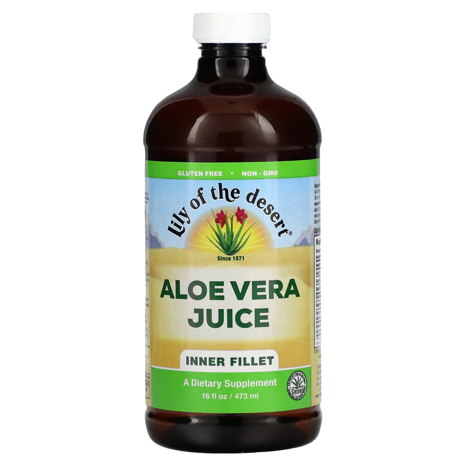 

Aloe Vera Juice, Inner Pulp, 473Ml(16Fl Oz)