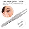 Slant Eyebrow Tweezer Professional Stainless Steel Eyebrow Tweezers for Women and Men