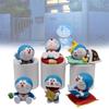 Adorable Doraemon Figurine Cute Pvc Collectible 7cm Relaxing Desktop Decoration Model