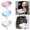 2Pcs Crate Dog Bowls Easy to Mount Water Feeder Dish for Wire Cages or Crates