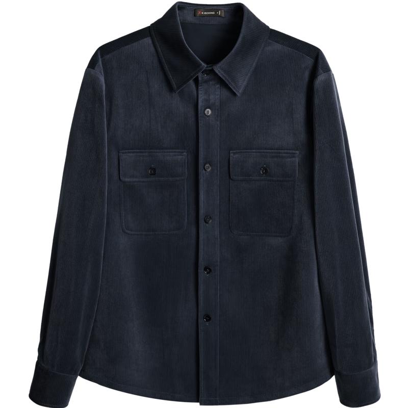 K-Boxing Men s Oriental Casual Shirt Jacket BJCT3588 L