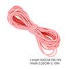 6Pcs Multi Color Elastic Cord for Jewelry Making Stretchy Bracelet String DIY Beading Thread Hair Tie Craft Rope Skin Safe 5M