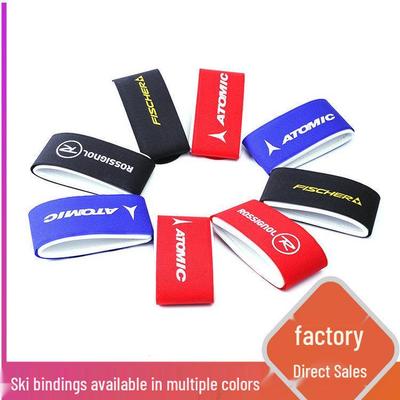 Colorful Nylon Ski & Snowboard Twin Tip Magic Straps