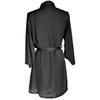 Single nightgown women's imitation silk cardigan spring and autumn new loungewear summer ice silk pajamas sexy kimono morning gown
