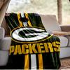 Green Bay Packers Pride Blanket Outdoor Flannel Blanket for Camping, Hiking, Garden Parties, Picnic Essentials,gift for family and friends