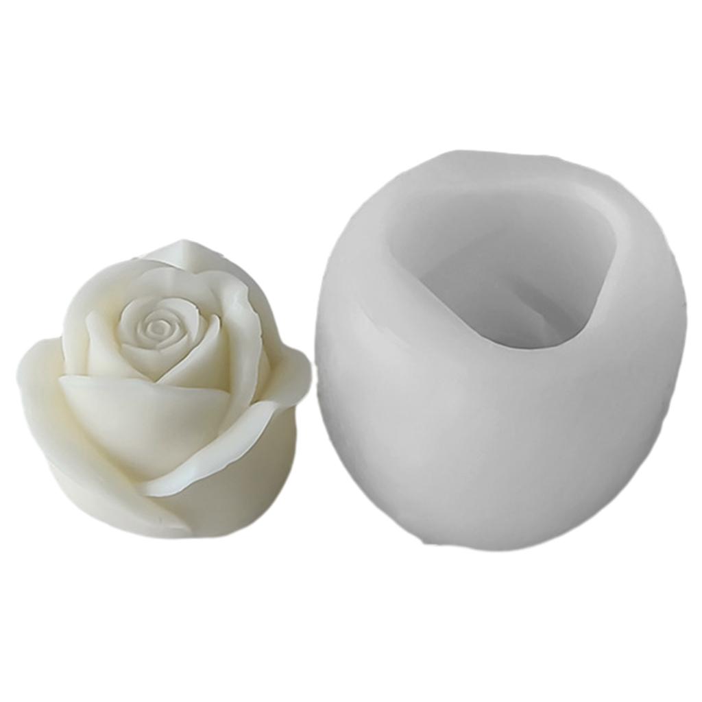 Vielseitige Silikonform für handgefertigte Kerzen- und Gipsdekorationen. Elegante Aromatherapie-Kerzenfiguren aus Gips.