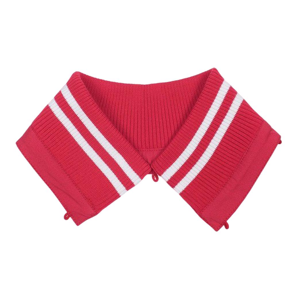 Stylish Striped Collar Removable Collar Protectors For Down Jackets Great For Everyday Use Winter Coat Collar Guards