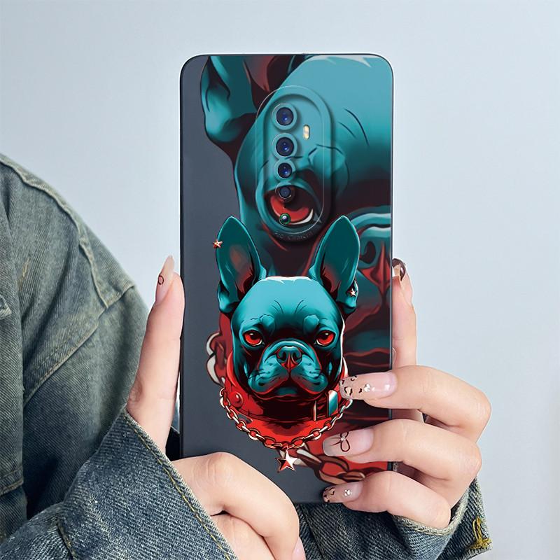 For OPPO Reno 2 Phone Case Reno2 CPH1907 Cover Soft Silicone Cute Cartoon Panda Flower Boys Girls Shell Protective Funda Casing