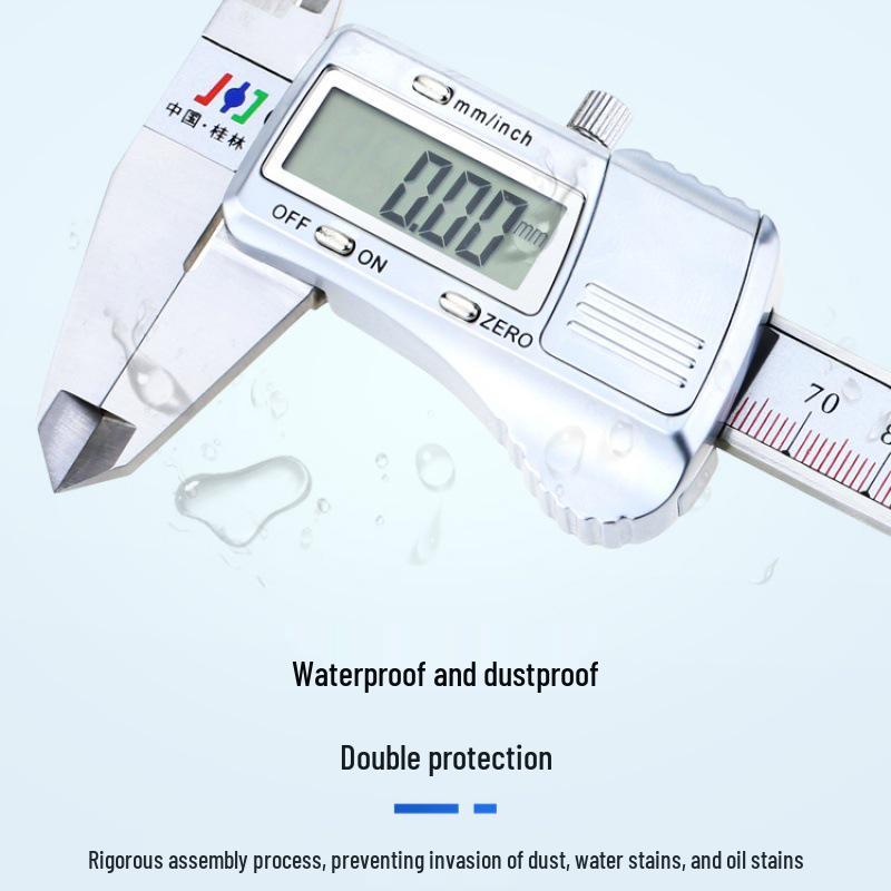 Guilin Precision Electronic Stainless Steel Digital Vernier Caliper 0-300mm