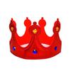 King's Halloween & Birthday Cape Set with Crown & Scepter for Kids & Adults