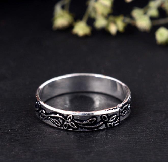 Handmade Silver Arthritis Ring – Adjustable Therapy Splint for Thumb & Finger Joints, Comfortable Jewelry