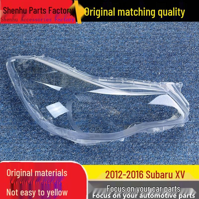 

Subaru XV 12-16 Headlight Cover: Transparent Front Lampshade/Shell Standard Driver Side Without Glue