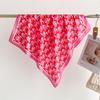 Symphony Corrugated Printed Silk Scarf Square Scarf High-end Sense Versatile Shawl Sunscreen Neck Small Square Scarf Headscarf Women's Scarf