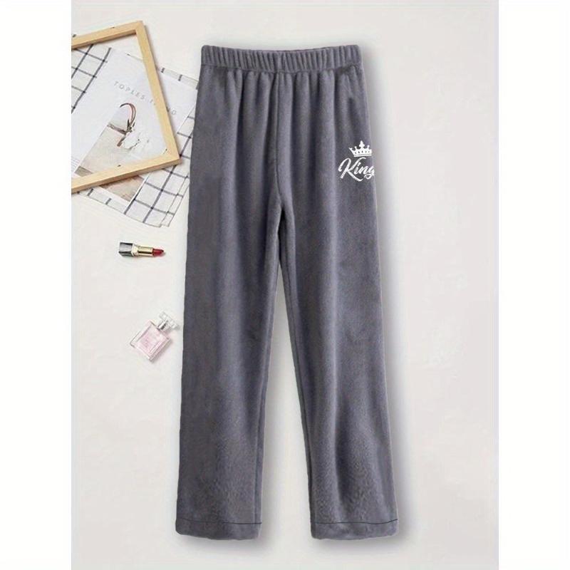 

Men s Slim Fit Flannel Pants, Stylish Look, Easy to Match, Urban Daily Outfits XXL сірий