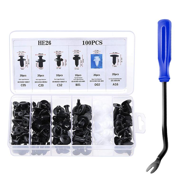 Car Hand Tool Set for Stereo DVD Player Removal Dashboard & Interior Plastic Trim Panel Disassembly Kit Auto Repair Tools