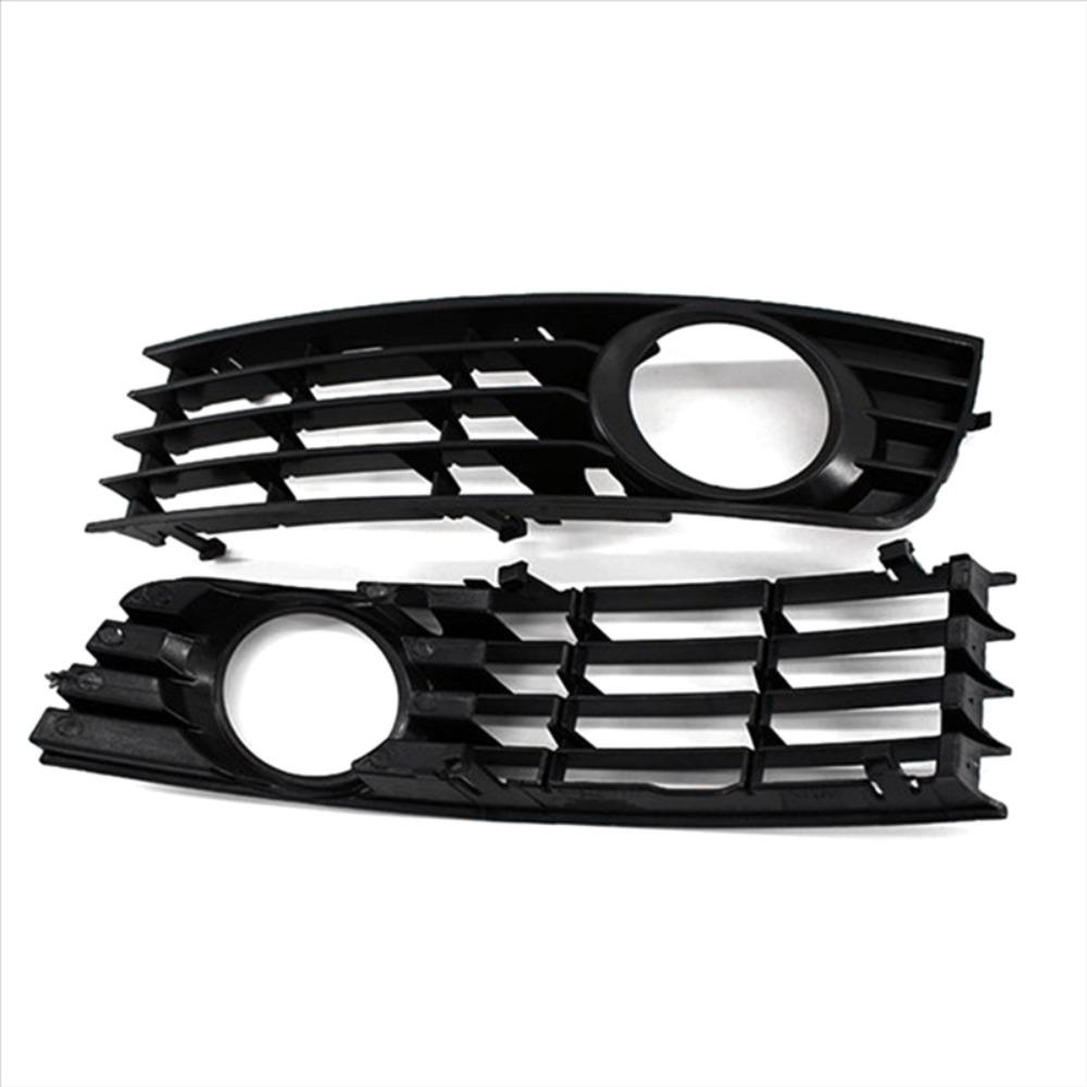 Führend-2 Stück Front Nebelscheinwerfer Gitter Links und Rechts Auto Licht Gitter Für A4 B6 Limousine Avant Quattro 2001 - 2005