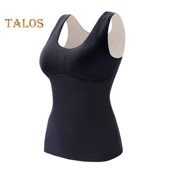 

Зимний женский терможилет с нагрудными накладками, бесшовный бархатный, с быстрой фиксацией температуры, с V-образным вырезом, облегающий, эластичный, без рукавов, внутренняя одежда, нижняя майка XL чёрный