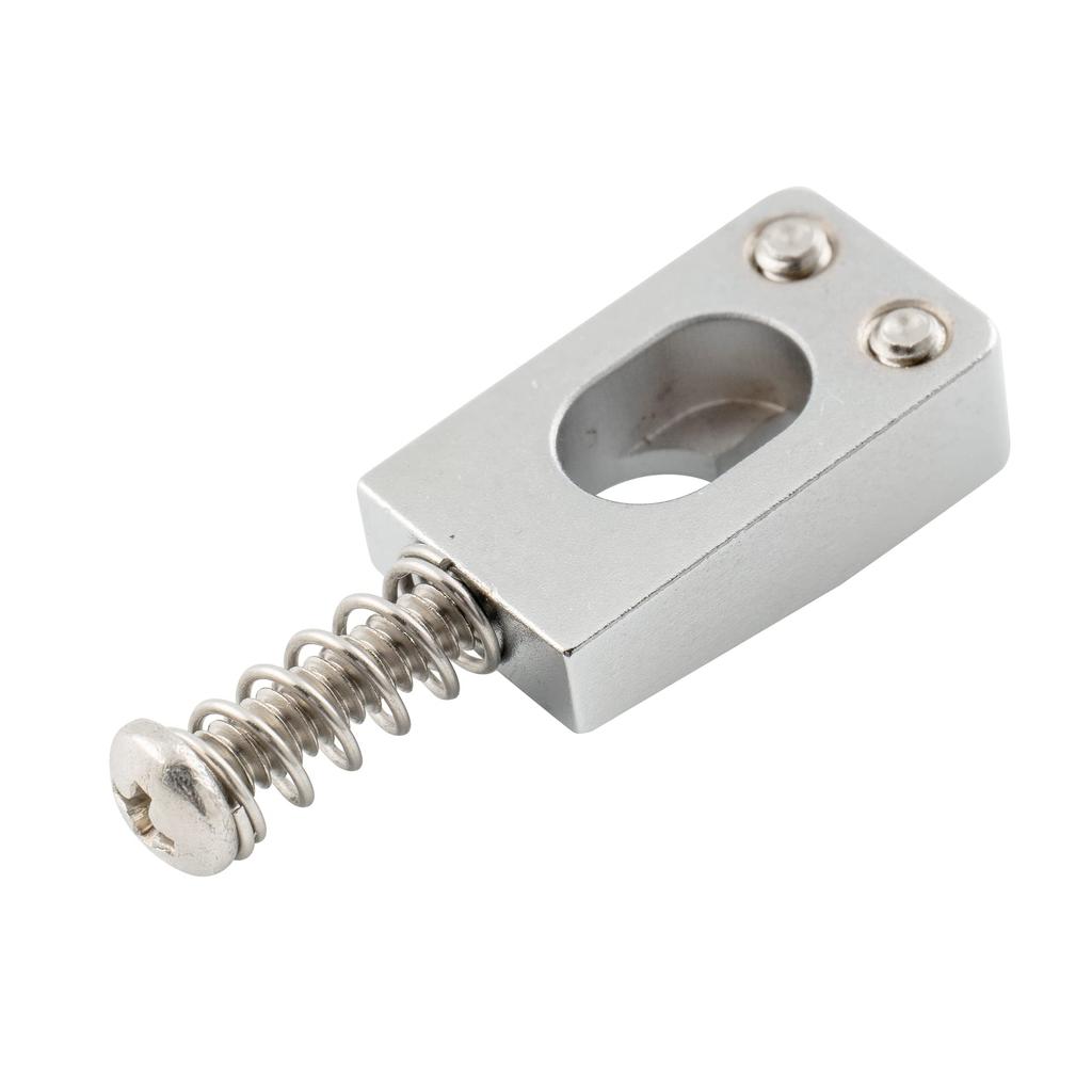 Musiclily Ultra Blast Tremolo Bridge Saddles for Strat Electric Chrome of 10.8mm Guitars, (Set 6)