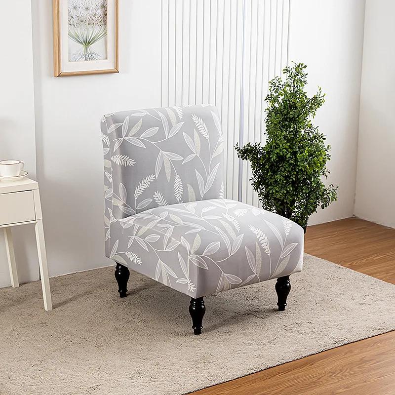 

Эластичный чехол для стула без подлокотников, чехол для дивана, табурета, чехлы для стульев, защитный чехол для дивана