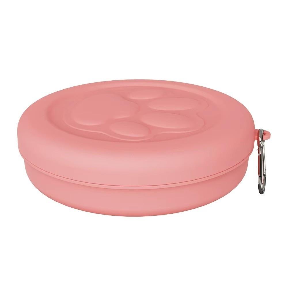 Travel Dog Drinking Bowl Plastic Pet Feeder Bowl Pet Dog Food Water Container  Pet Feeding Supply