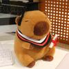 20/25cm Cartoon Graduation Capybara Detachable Doctoral Cap Capybara Animal Filling Toy Home Decoration A Gift For Boys  Girls