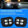 For Toyota Tacoma 2016 - 2023 (Fits SR,SR5 Model Only) 4 Eyes LED DRL Light Assembly Kit Daytime Running Light with Turn Signals