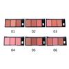 Natural Red Cheeks Cheeks Makeup Eye Shadow Make-up Powder and Blush