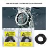 950Pcs O Ring Waterproof Rubber Seal Watch Back Cover Seal Gaskets Repairing Tool 0.5mm