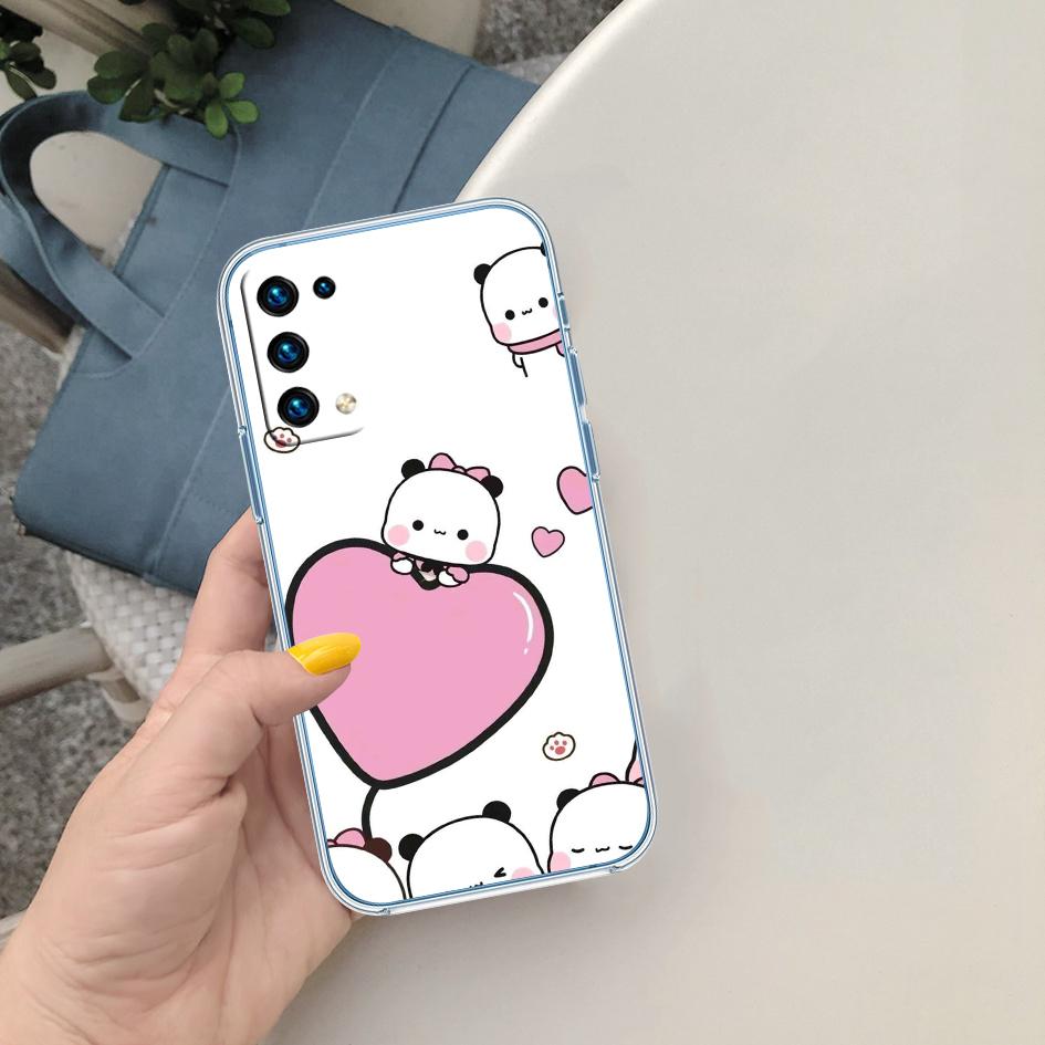 CJ21 BUBU DUDU Transparent Phone Case for LG K22 K30 K40 K40S K41 K42 K50 K50S K51 K51S K52 K61 K62 K71 K92 Q60 Q61 V40 V50 V60