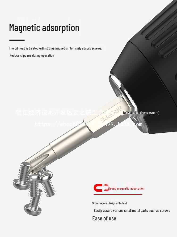 Plum Blossom Magnetic Drill and Screwdriver Bit Set