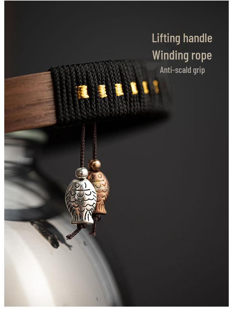 Elektrická keramická skleněná konvice se zvedacím uchem - Dvojí použití pro vaření v páře a var