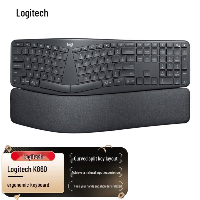 Logitech ERGO K860 Ergonomic Split Wireless Keyboard