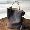 Johnature bolso Simple de cuero genuino para mujer, bolso de cuero vacuno suave Natural, bolso compuesto, bolsos de hombro