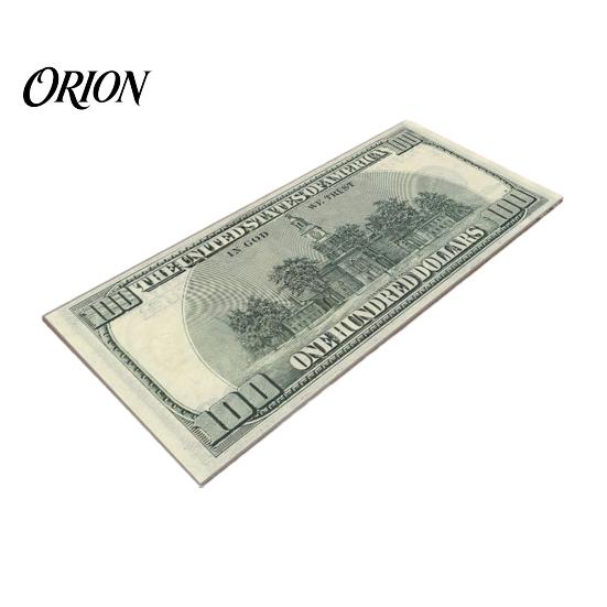 Office Area Rug Money Runner Rug, 100 Bill USD Print Non-slip Washable Pattern Carpet Cash Design for Living Room Bedroom Kitchen Man Cave Decor
