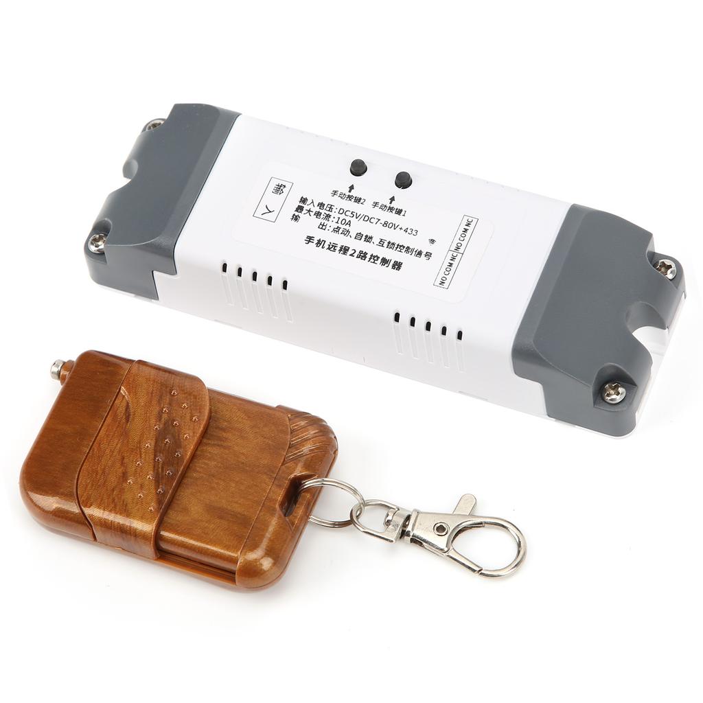 2 Channel Relay Smart Switch APP Voice Remote Control SelfLocking Inching WiFi Module