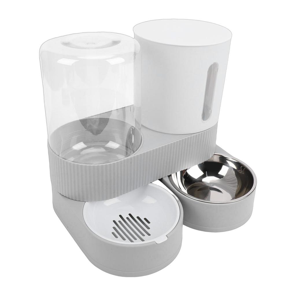 2 In 1 Cat Feed and Wat Dispens Lasting Freshness Large Capacity Automatic Pet Feed for Cats Dogs