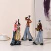 Creative American Band Decoration Musical Instrument Model Living Room Porch Study Nordic Arts And Crafts Statue Sculpture Home