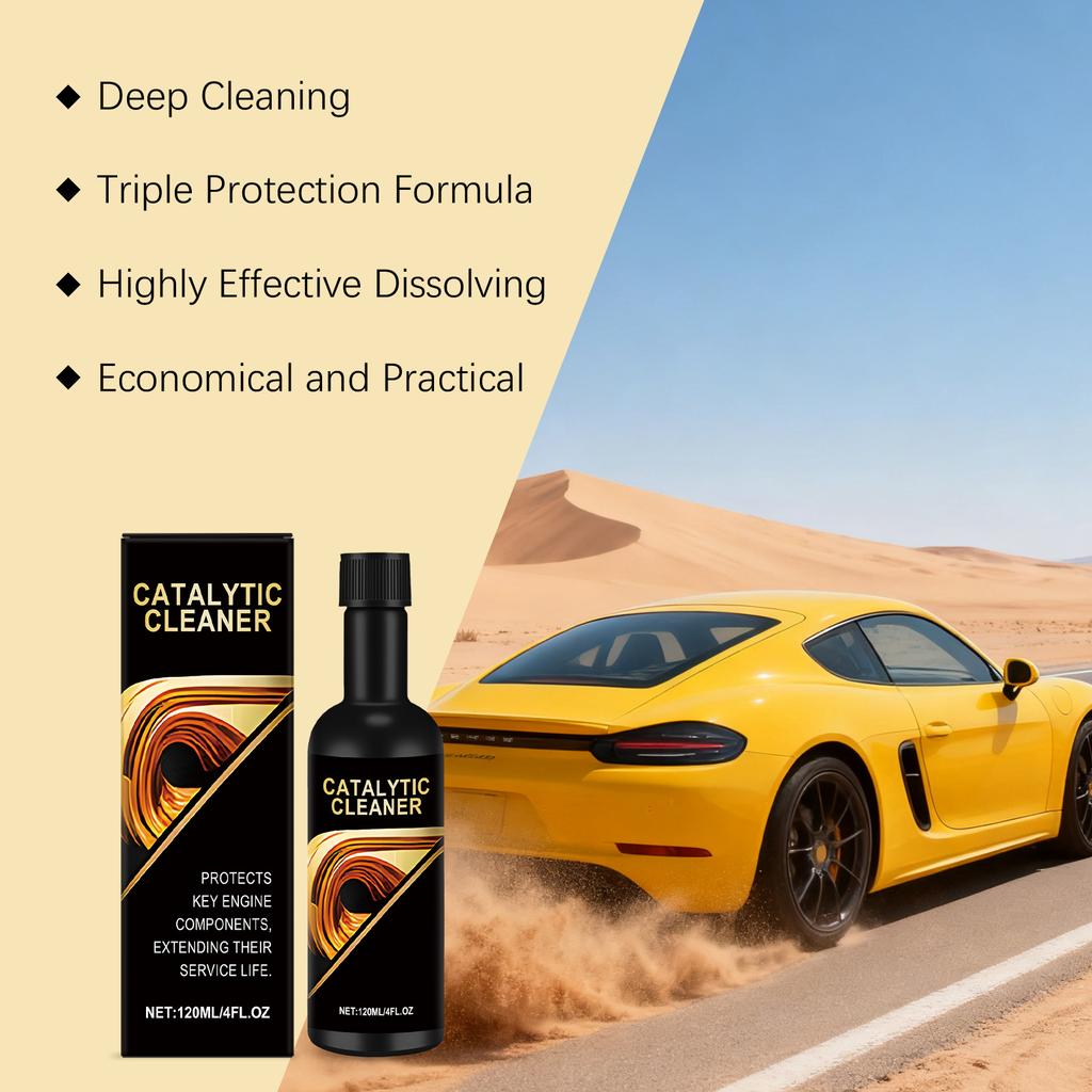 Automotive Three-Way Catalytic Converter Cleaner: An essential product for vehicle maintenance — for gasoline-powered cars.