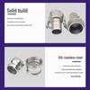Stainless Steel Quick Snap Connector Type A/C, 304/201