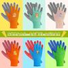 Yume no Mono Work Ages Natural Rubber Garden Gloves for Potato and Other Outdoor Activities Size (3 Pairs) Kids' Gloves, 3-6, Non-Slip, Foam,