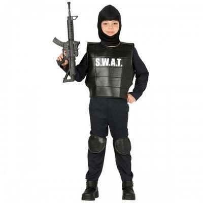 Fiestas Guirca Boys Swat Police Costume Set