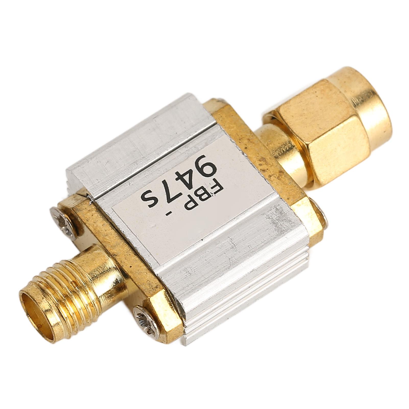 

Фильтр полосы пропускания 935–960 МГц, полоса пропускания 25 МГц, позолоченная структура 24 карат, фильтр полосы пропускания SAW для