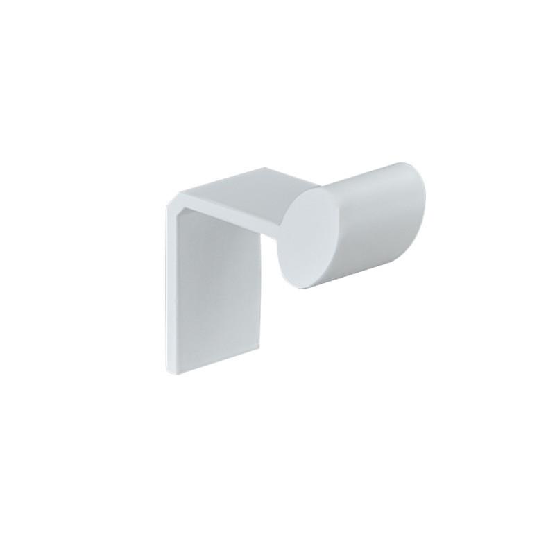 

Tuqiu Крючок для халата Белый крючок для одежды без гвоздей Вешалка для одежды Вешалка для полотенец Алюминиевый кухонный крючок Дверная вешалка