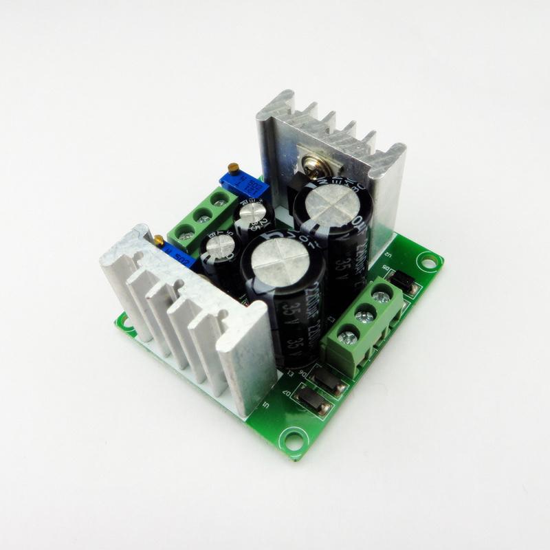 AC-DC Adjustable Converter Front-stage Positive Negative Rectifier Filter Board OP Amplifier Regulator Power Supply Module LM317