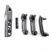 5PCS Interior Door Grab Handle Cover Carbon Fiber For VW Je1tta Golf MK4 1999-2004
