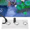 Nebelmaschine   Geräusch 304 Edelstahl 3 Köpfe IP67 Wasserdicht Automatische Stromausfall Nebelmaschine Vernebler für Gewächshaus Garten Rasen Teich