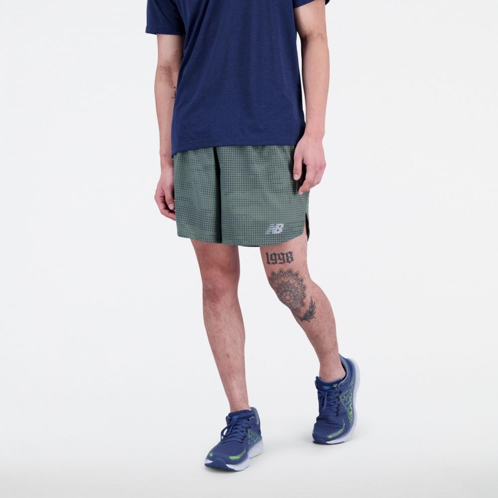 

Укороченные кроссовки New Balance для бега с принтом 5 дюймов MS21269DON