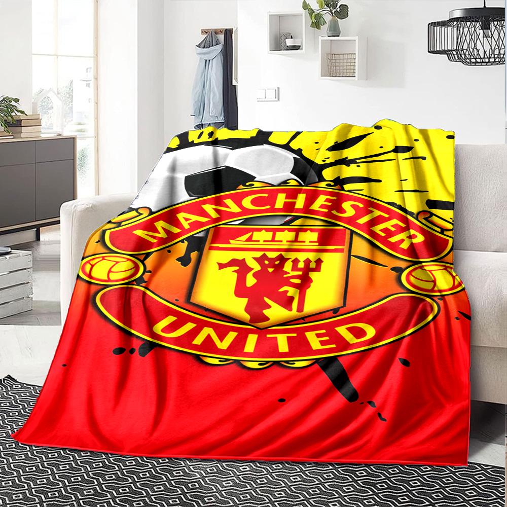 Manchester Blanket Soft Warm Cozy Suitable for Chair Office Chair Bedding Four Seasons Multipurpose Modern Perfect Gift for Relatives and Friends