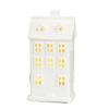 LED Porcelain Lamp Ornament Button Batteries House-shaped Night Lamp  House Decoration