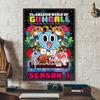 Fashion T-The Amazing World of Gumball Poster HD Art Sticky Wall Waterproof Home Living Room Bedroom Bar Aesthetic Decoration